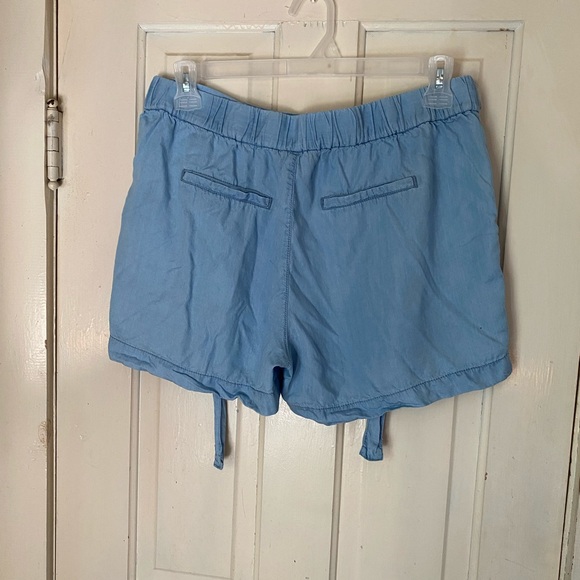 Joe Fresh Tie up light wash denim shorts - Picture 3 of 4